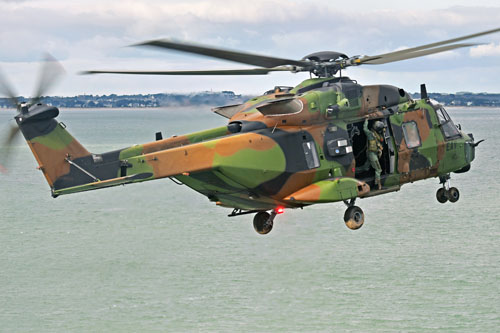 Retour de l'hélicoptère NH90 EAV