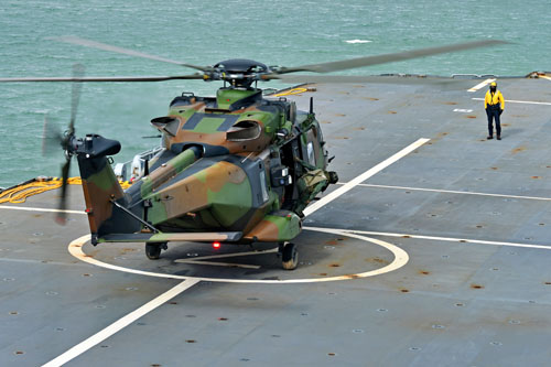Retour de l'hélicoptère NH90 EAV