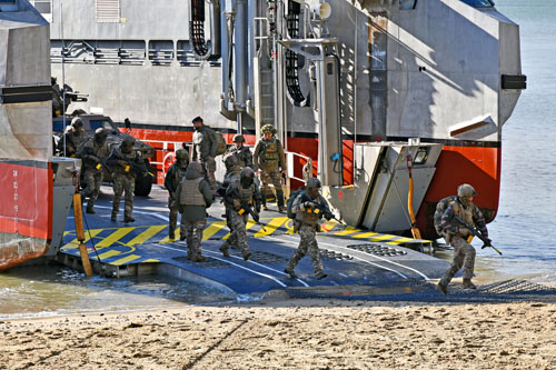 Déploiement rapide de troupes depuis un EDAR