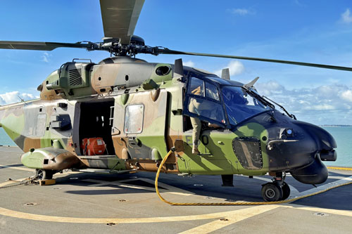 Les pilotes montent à bord