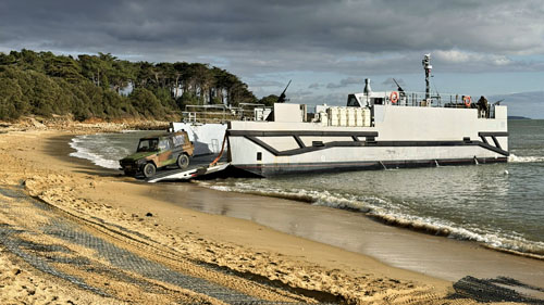 Mise à terre de véhicules depuis un EDAS