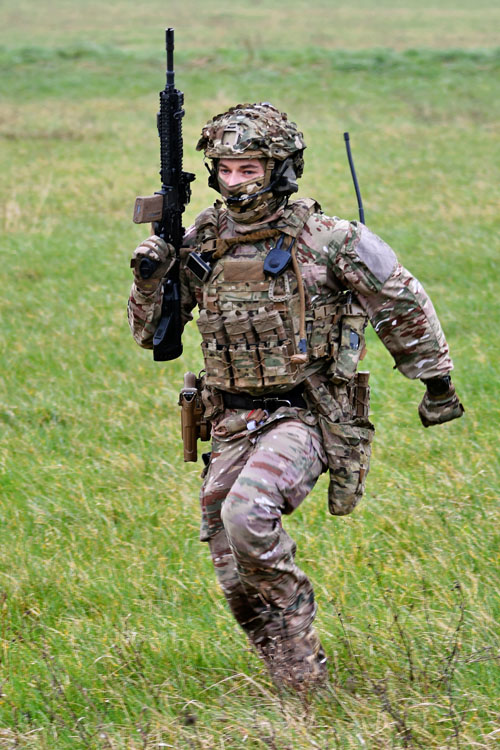 Débarquement des troupes de l'A400M