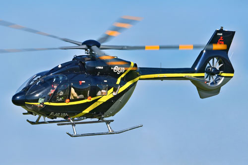 Hélicoptère H145 D3 F-HLVH d'OYA Vendée Hélicoptères