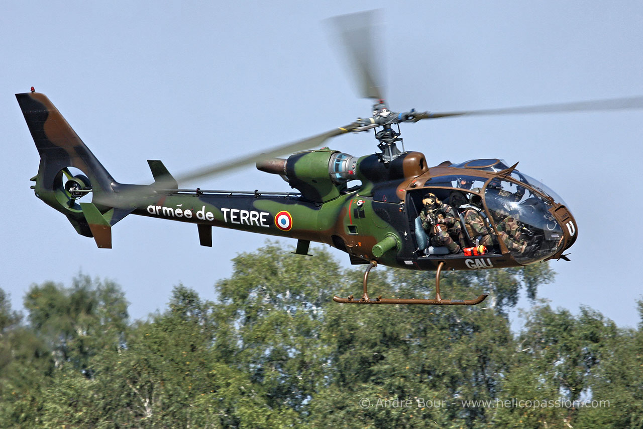 Pau 2012 SA342 Gazelle  des Forces sp ciales HELICOPASSION