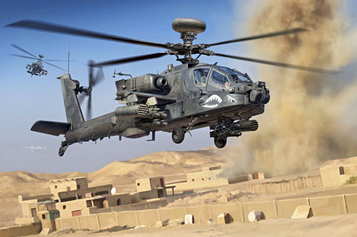 Hélicoptère AH64D Apache Longbow, US Army