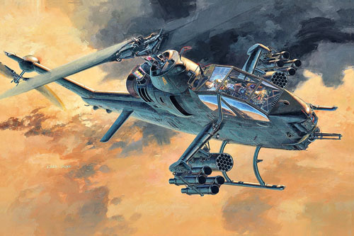 Hélicoptère AH1S Cobra, US Army