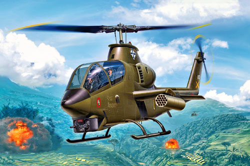 Hélicoptère AH1G Cobra, US Army, Guerre du Vietnam