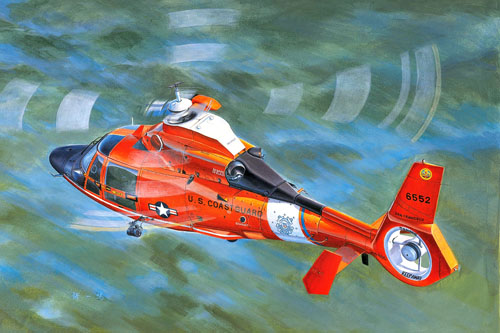 Hélicoptère HH65 Dolphin, US Coast Guard