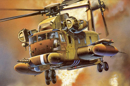 Hélicoptère MH53 Pavelow, USAF, Guerre du Golfe