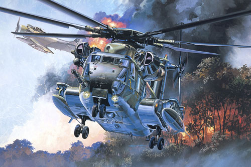 Hélicoptère HH53 Super Jolly Green Giant, USAF, Vietnam