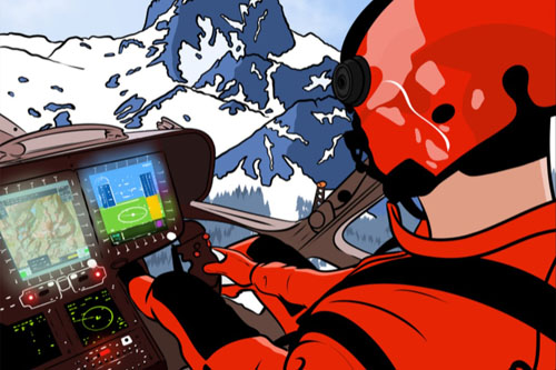 Hélicoptère H145 de la Sécurité Civile