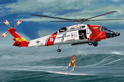 Hélicoptère HH60 Jayhawk des US Coastguard