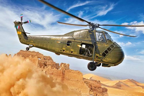 Hélicoptère H34A Pirate de l'Armée de l'Air française, Guerre d'Algérie