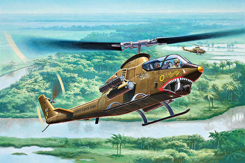 Hélicoptère AH1G Cobra US Army Vietnam