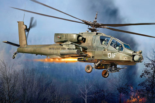 Hélicoptère d'attaque Apache US Army
