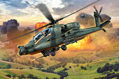 Hélicoptère d'attaque Apache US Army