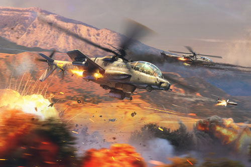 Hélicoptères AH56 Cheyenne américains