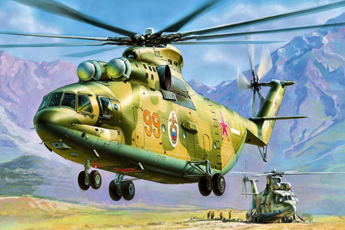 Hélicoptère MI26 Halo de l'armée russe