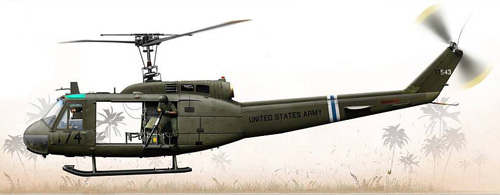 Hélicoptère UH1B Huey