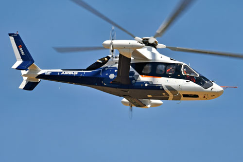 Prototype rapide Racer d'Airbus Helicopters en vol
