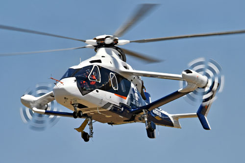Prototype rapide Racer d'Airbus Helicopters en vol