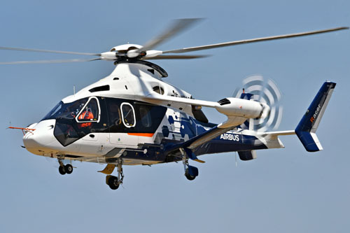 Prototype rapide Racer d'Airbus Helicopters en vol