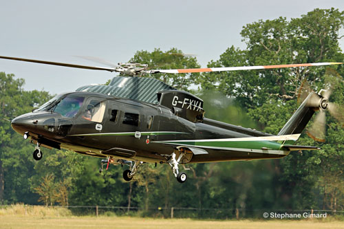 Hélicoptère S76 G-FXVA