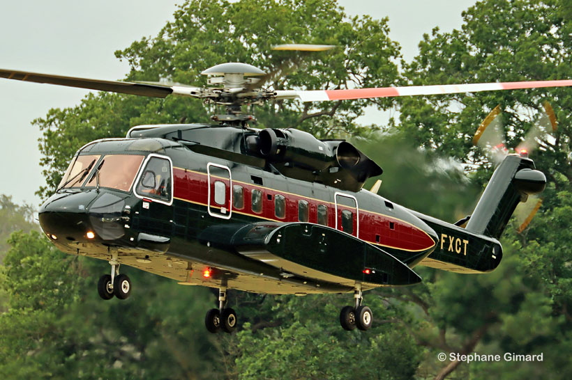Hélicoptère S92 G-FXCT