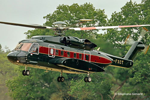 Hélicoptère S92 G-FXCT