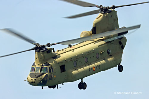 CH47F Chinook - FAMET (Fuerzas Aeromóviles del Ejército de Tierra) - BHELTRA V (Batallón de Helicópteros de Transporte V), Colmenar Viejo