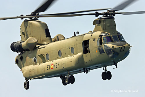 CH47F Chinook - FAMET (Fuerzas Aeromóviles del Ejército de Tierra) - BHELTRA V (Batallón de Helicópteros de Transporte V), Colmenar Viejo
