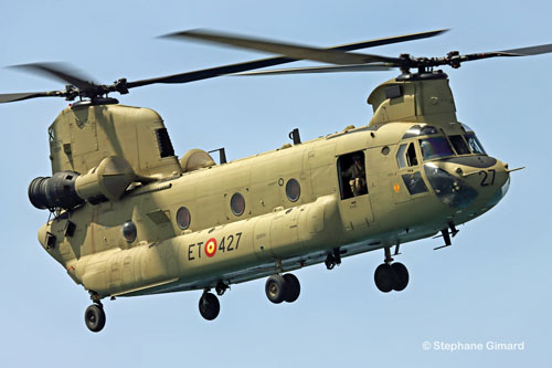 CH47F Chinook - FAMET (Fuerzas Aeromóviles del Ejército de Tierra) - BHELTRA V (Batallón de Helicópteros de Transporte V), Colmenar Viejo