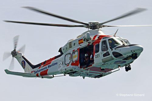 Leonardo AW139 EC-NEH - Helimer 221 - Salvamento Marítimo
