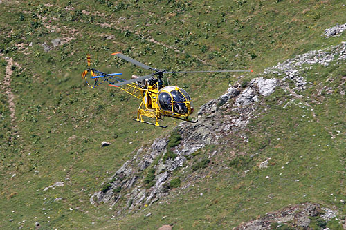 SA315 Lama de SAF Hélicoptères