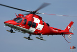 L'hélicoptère AW109 Grand de la REGA suisse