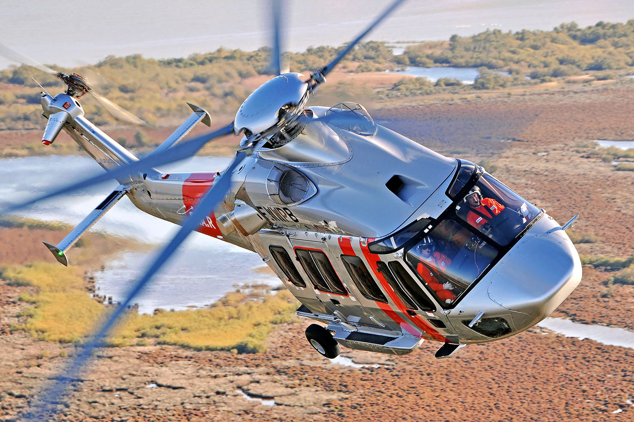 L’hélicoptère de secours Airbus H175