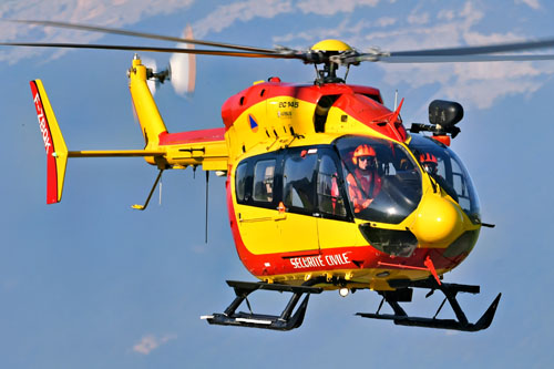 Hélicoptère EC145 Sécurité Civile France