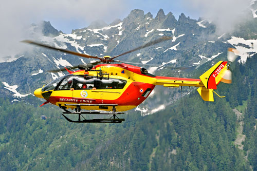 Hélicoptère EC145 Sécurité Civile France