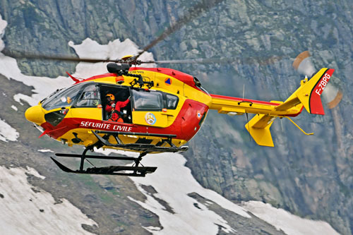 Hélicoptère EC145 Sécurité Civile France