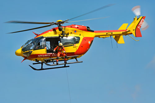 Hélicoptère EC145 Sécurité Civile France