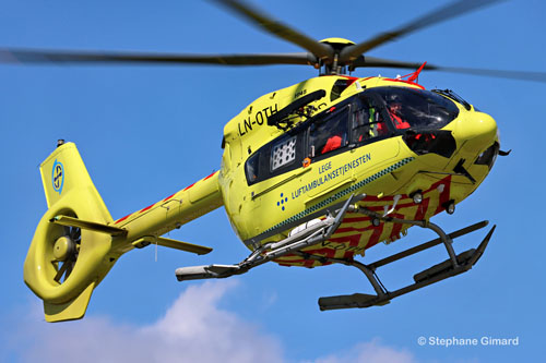 Hélicoptère H145 D3 LN-OTH Norsk Luftambulanse Norway Norvège