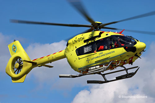 Hélicoptère H145 D3 LN-OTH Norsk Luftambulanse Norway Norvège