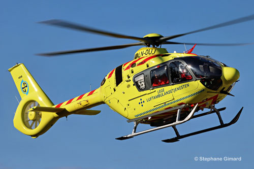 Hélicoptère H135 LN-OUJ Norsk Luftambulanse Norway Norvège