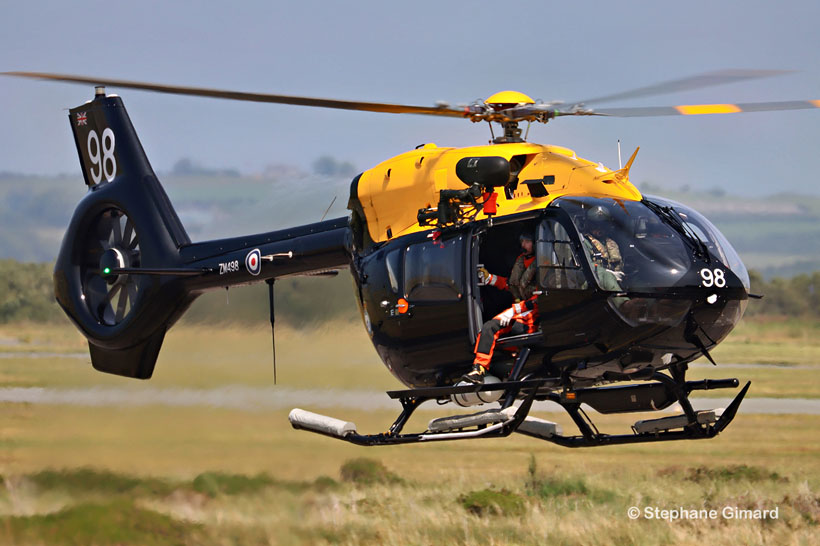 Hélicoptère H145 Jupiter HT1 ZM498 Royal Air Force