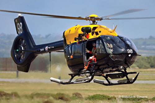 Hélicoptère H145 Jupiter HT1 ZM498 Royal Air Force