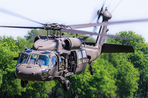 Hélicoptère UH60 Blackhawk US Army