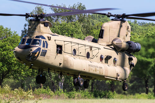 Hélicoptère CH47 Chinook US Army