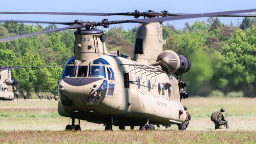 Hélicoptère CH47 Chinook US Army