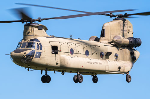Hélicoptère CH47 Chinook US Army