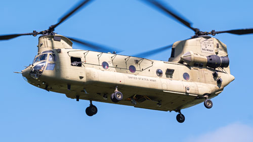 Hélicoptère CH47 Chinook US Army